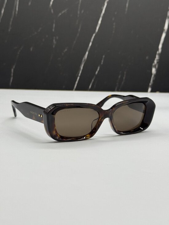 NEW GUCCI EYEWEAR GG1531SK 002 HAVANA UNISEX SUNGLASSES main image 9